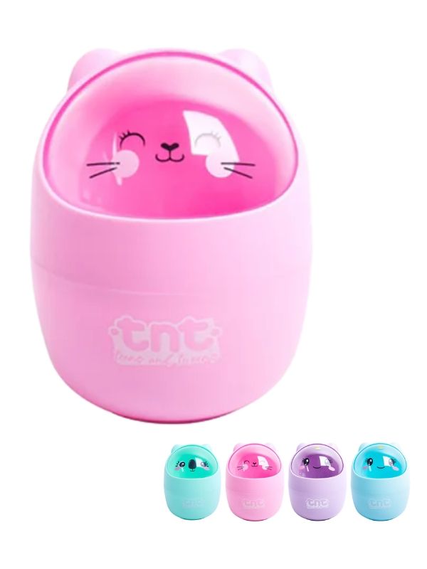accessoire de papeterie kawaii Corbeille De Bureau 16Cm - Assortis