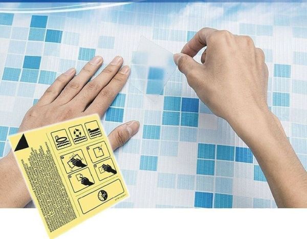 BESTWAY Kit De Réparation Autocollant 10 Pièces 6.5X6.5Cm
