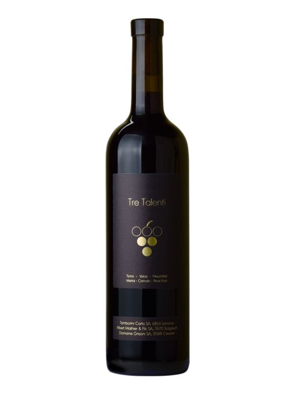 TRE TALENTI Rouge Vins Du Tessin IGT 75Cl 13.2 % Vol