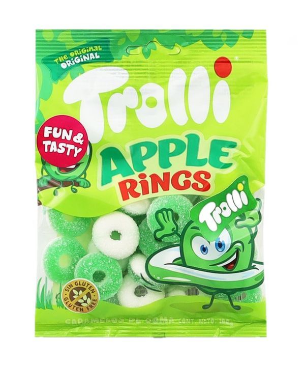 TROLLI Apple Rings 100G
