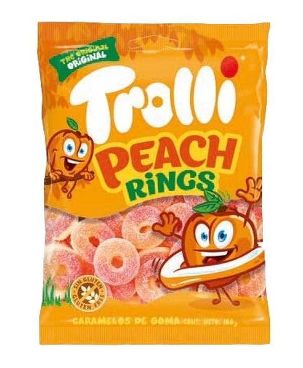 TROLLI Peach Rings 100G