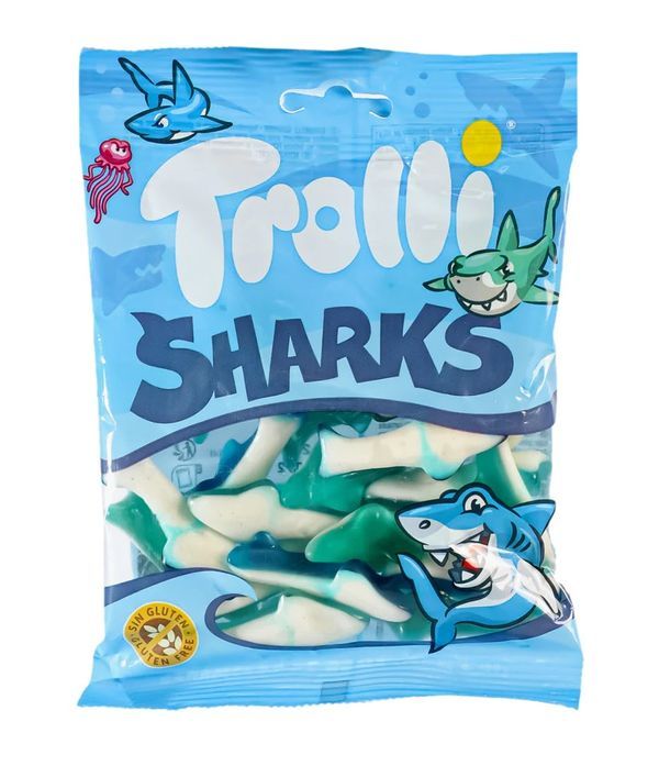 TROLLI Sharks 100G