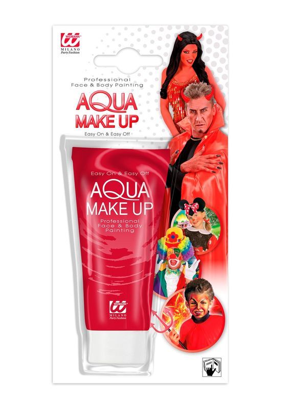 AQUA MAKEUP Trucco In Tubetto Rosso 30Ml