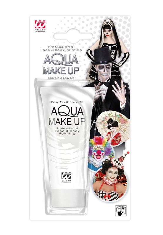 AQUA MAKEUP Trucco In Tubetto Bianco 30Ml