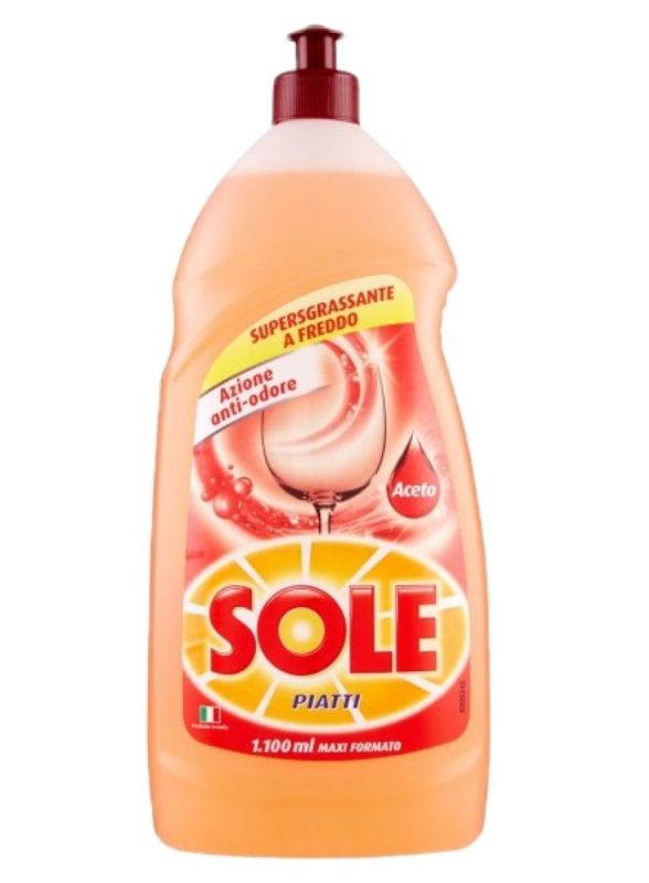 SOLE Liquide Vaisselle 1100Ml - Vinaigre