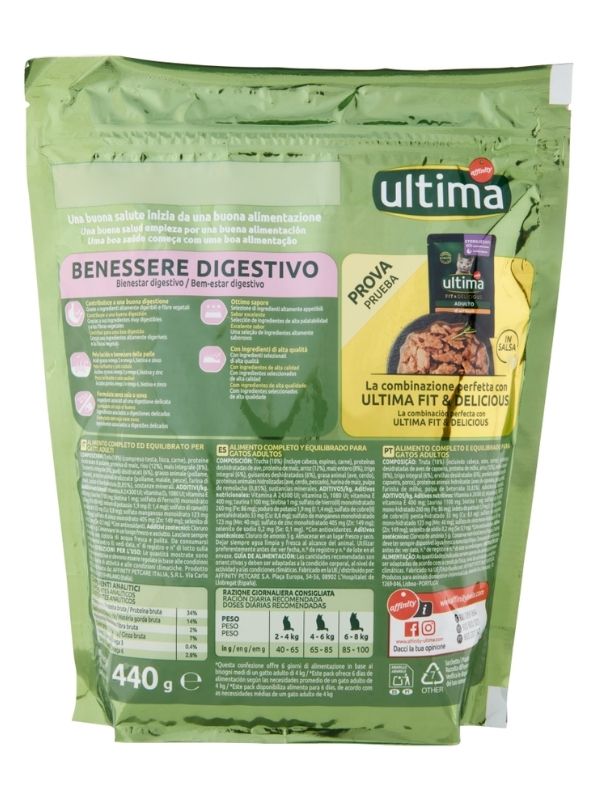 ULTIMA Wohlbefinden Der Verdauung Leckerlis Forelle 440G