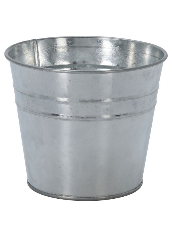 Vaso In Zinco 13x11cm