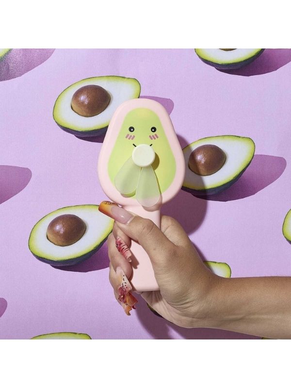  Mini Ventilateur Portable En Forme D’Avocat Kawaii - Assorti