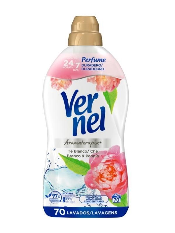 VERNEL Ammorbidente Branco E Peonia 1260Ml