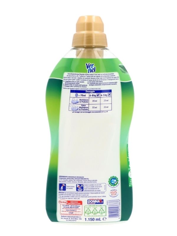 VERNEL Ammorbidente Rugiada Di Bosco 1150Ml