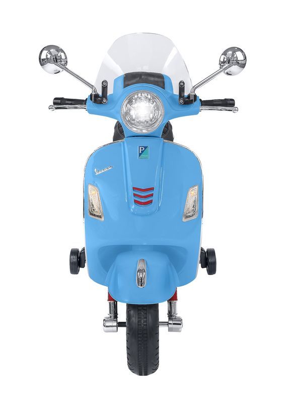 Moto Elettrica Per Bambini Vespa GTS 12V - Azzurra