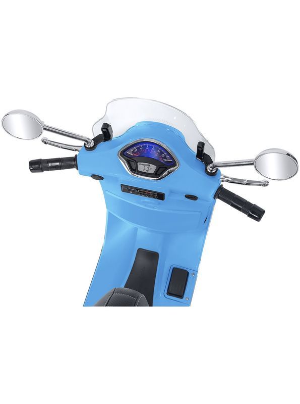 Moto Electrique Pour Enfants Vespa GTS 12V - Azur