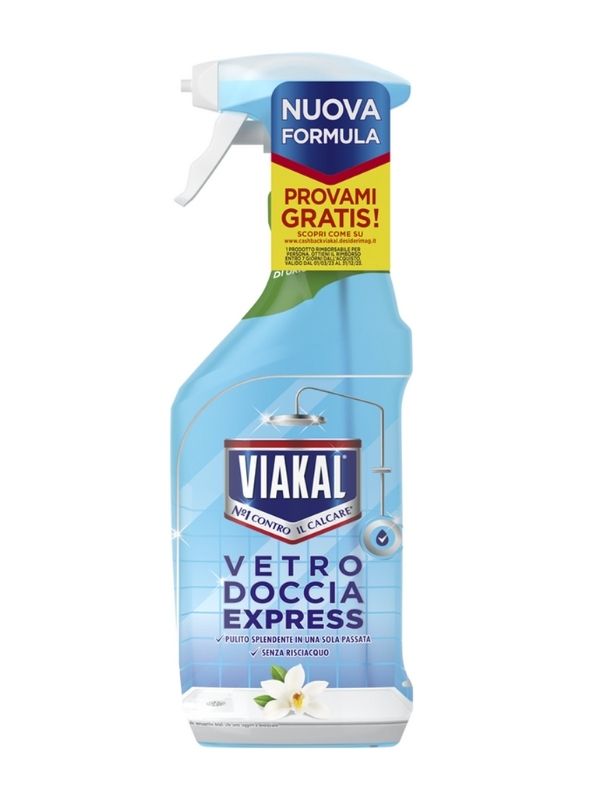 VIAKAL Spray Duschglas Blumen 470Ml