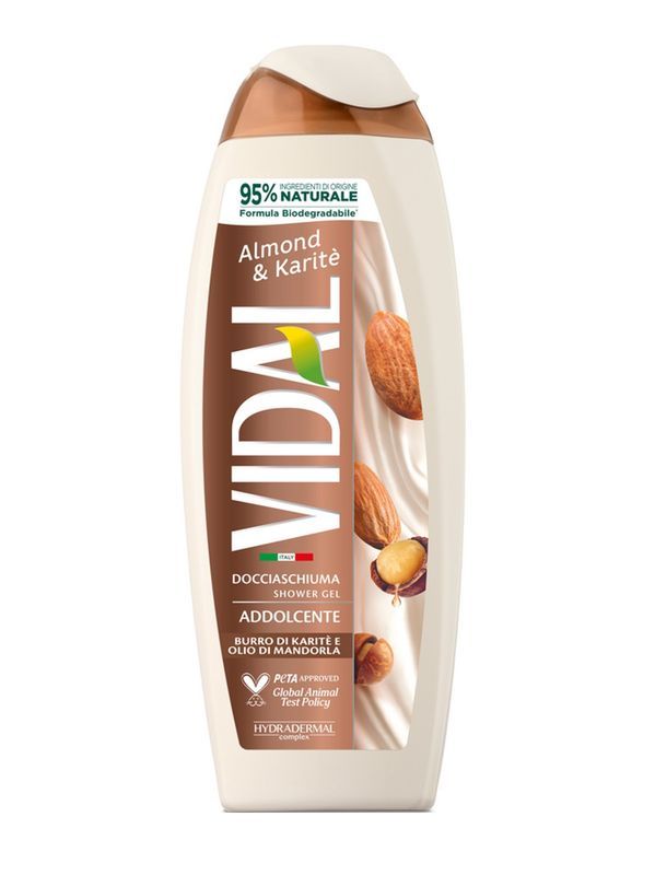 VIDAL Docciaschiuma Mandorla E Karité 250Ml