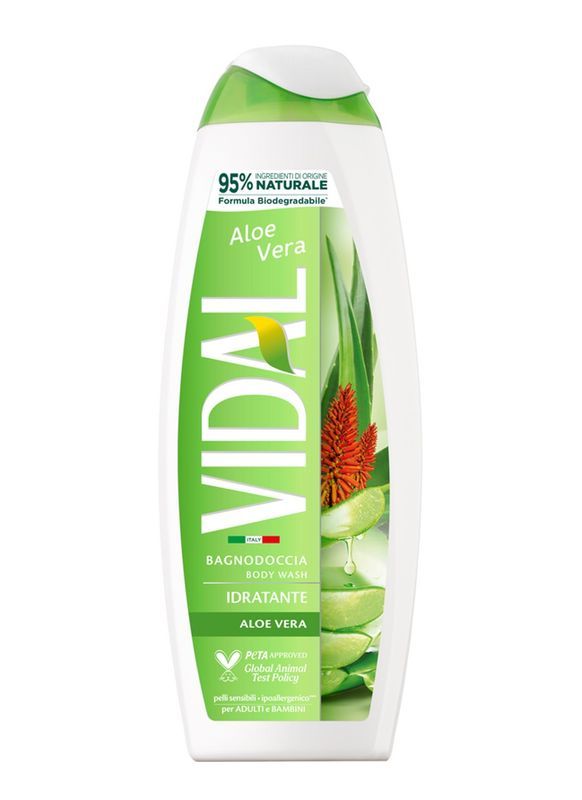 VIDAL Duschgel Aloe Vera 500Ml