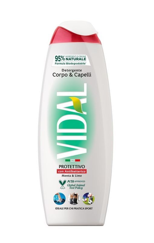 VIDAL Bain Douche Menthe Et Citron Vert 500Ml