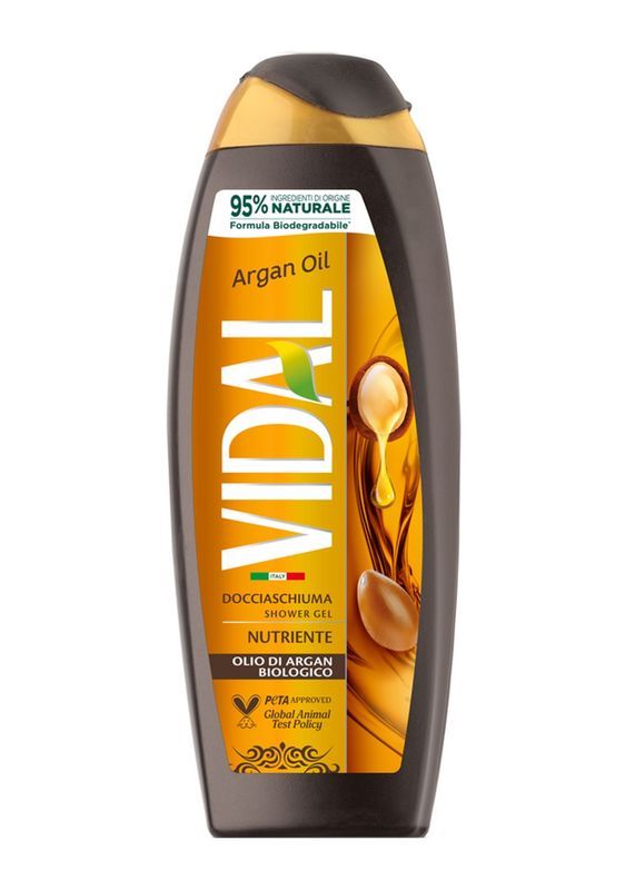 VIDAL Mousse De Douche Argan 250Ml