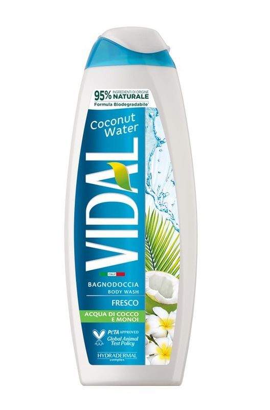 VIDAL Bagnodoccia Acqua Di Cocco 500Ml