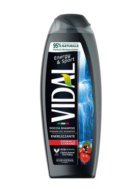 VIDAL Docciaschiuma Ginseng E Guarana 250Ml