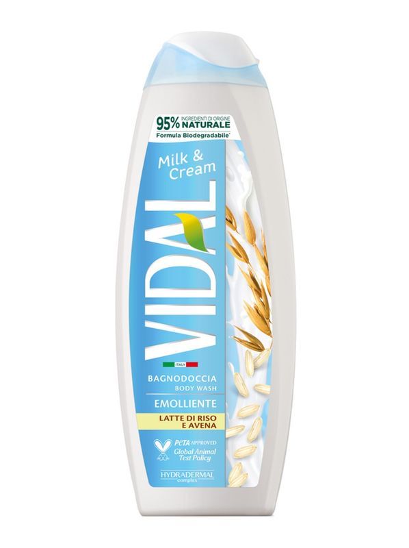 VIDAL Bagnodoccia Latte Di Riso E Avena 500Ml