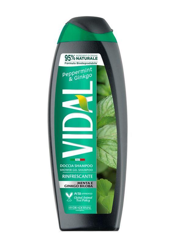 VIDAL Docciaschiuma Menta E Ginko 250Ml