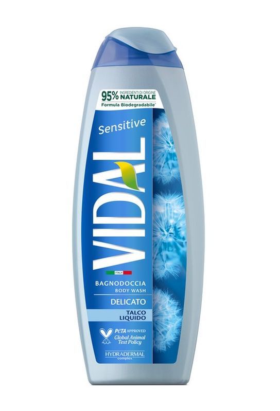 VIDAL Bain Douche Talc 500Ml