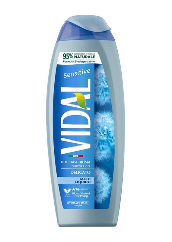 VIDAL Mousse De Douche Talc 250Ml