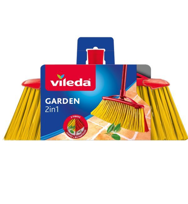 VILEDA Scopa Giardino 2In1 