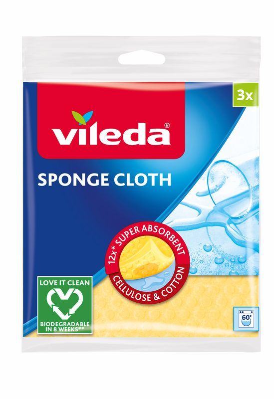 VILEDA Spugna Cloth 3 Pezzi