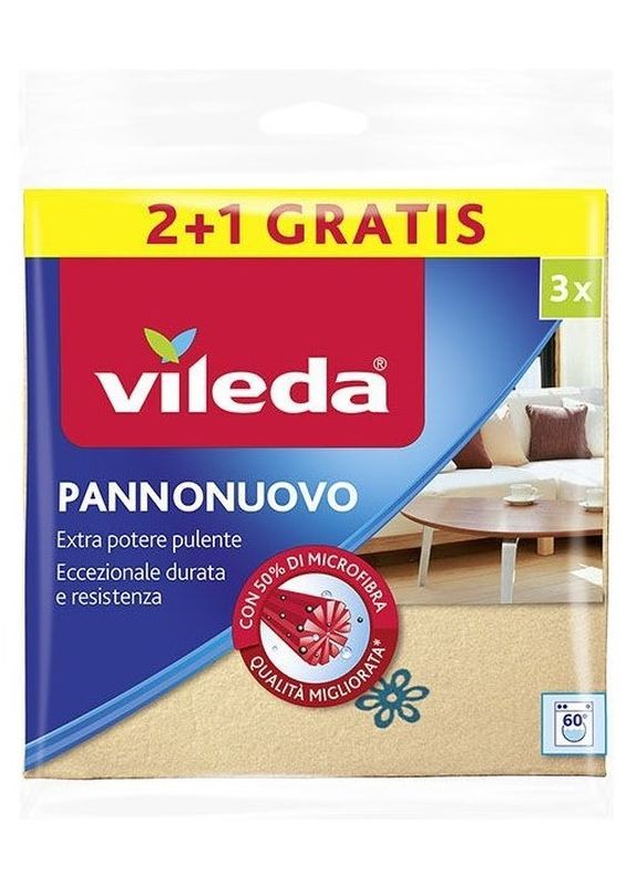 VILEDA Pannonuovo 3 Pezzi