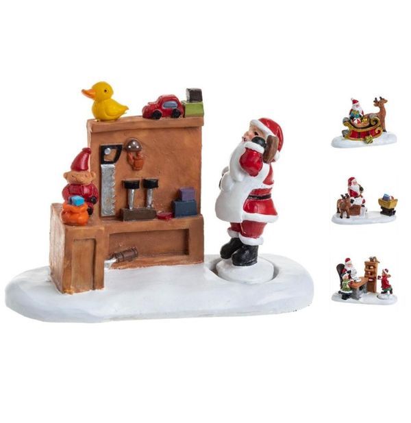 Accessorio Per Villaggio Di Natale - Babbo Natale