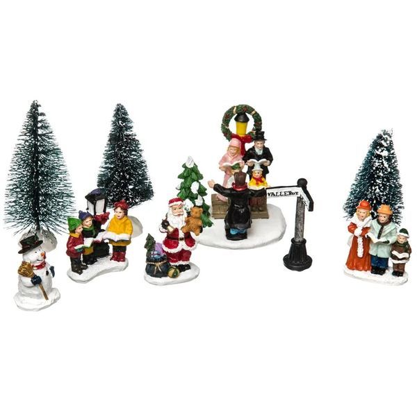 Accessorio Per Villaggio Di Natale - Set Completo