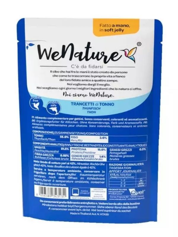 WENATURE Gatto Bustina 