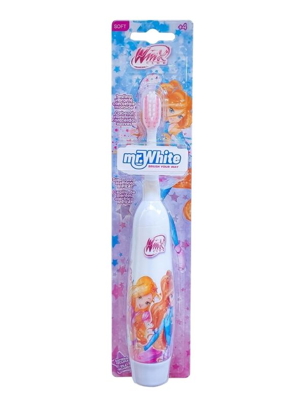 MISTER WHITE Winx Brosse À Dents Électrique Pour Enfants 