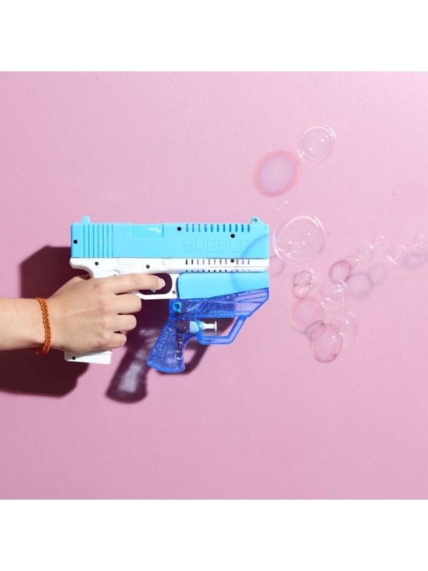  Pistolet À Bulles Et À Eau 2 En 1 