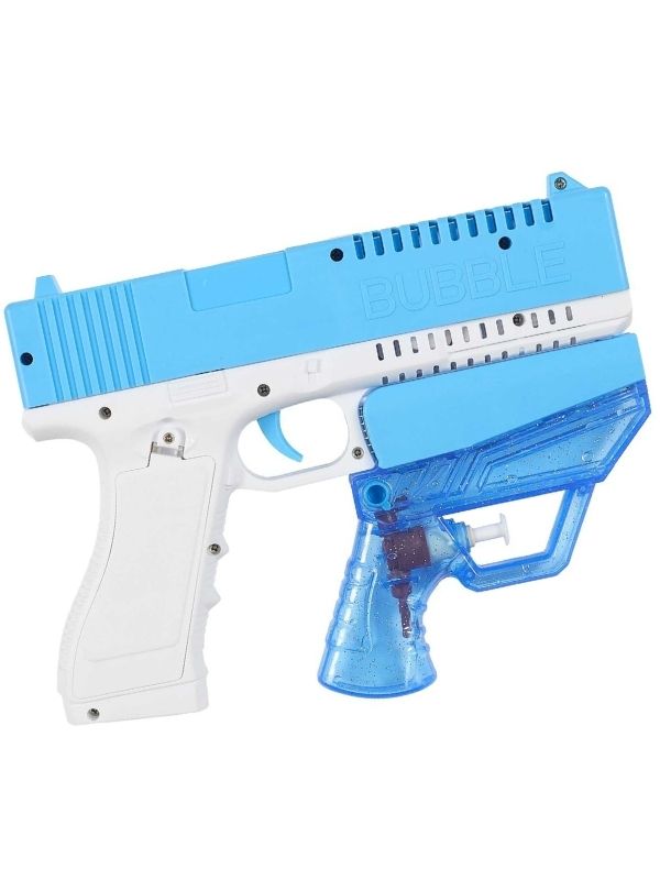  Pistolet À Bulles Et À Eau 2 En 1 