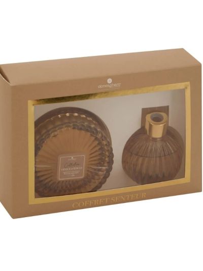 Set Déco Diffuseur Et Bougie Albie Épices 
