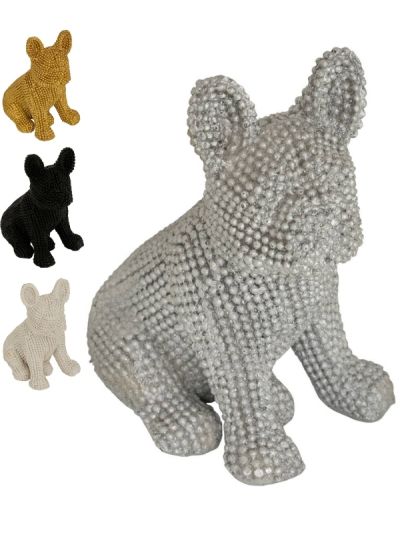 Bulldog In Resina Eden Decorazione Per La Casa 10Cm - Assortito