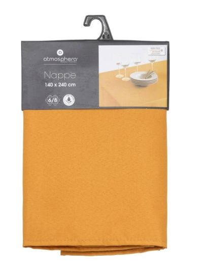 Tovaglia Antimacchia Ocra 140X240Cm