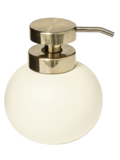 Seifenspender Duo Elfenbein-Farbe 13X11.5Cm