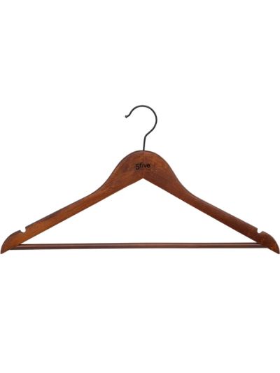 Lot De 2 Cintres En Bois 44X23Cm