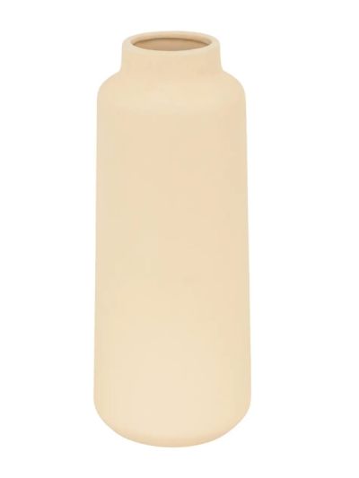 Vase Décoratif Rily Céramique Beige 30Cm