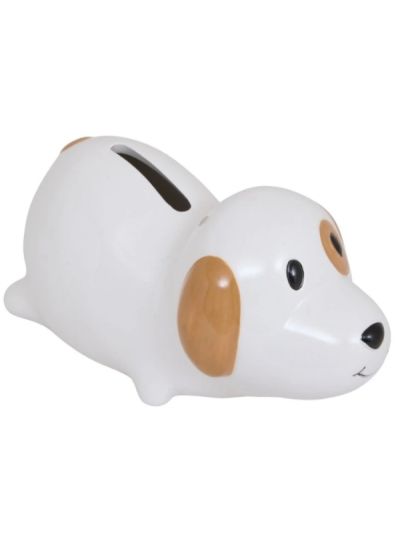 Tirelire Teckel Scott Pour Chambre D'Enfant 15X8Cm