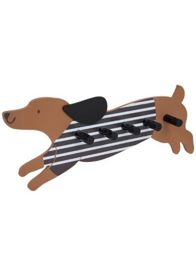 Porte-Manteau Teckel Scott Pour Chambre D'Enfant 50X20Cm