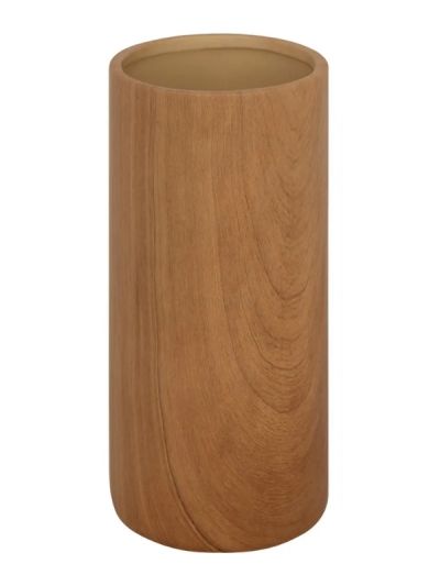 Vase Décoratif Sao Céramique À Effet Bois 20Cm