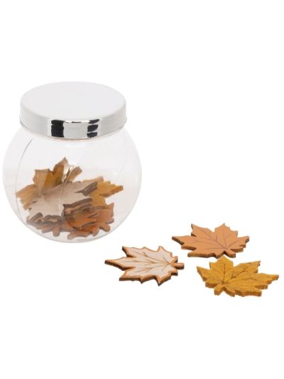 Weihnachts-Crativekraft Dose Mit 9 Ahornblättern 