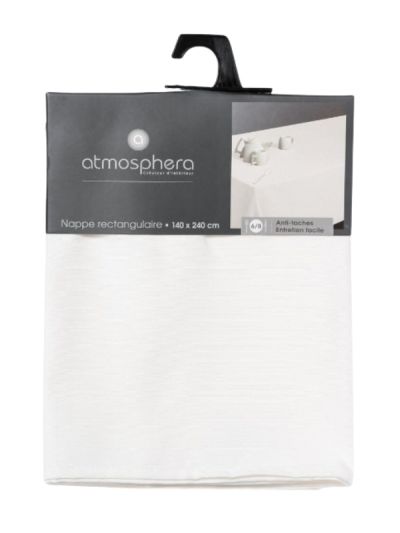 Nappe Anti-Taches Ivoire 140X240Cm