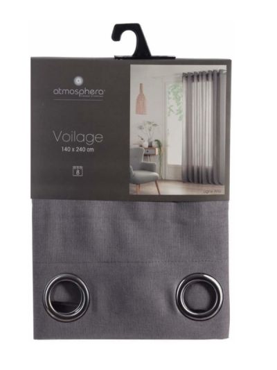 Tende Déco Ana Color Grigio 140X240Cm