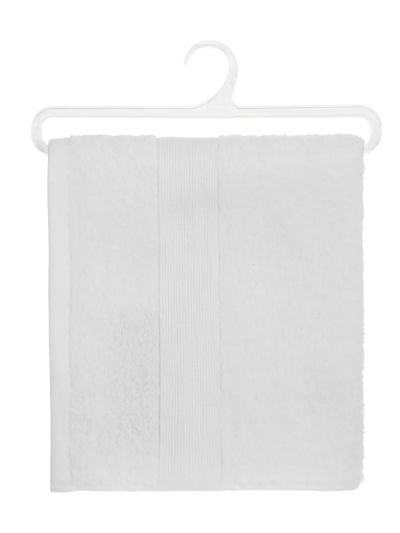 Asciugamano In Cotone Bianco 50X90Cm