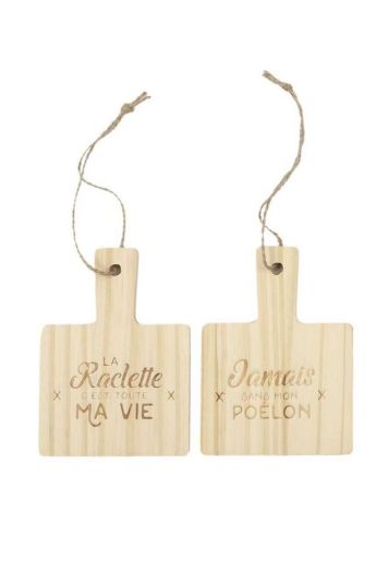 Raclettepaddel Aus Holz 4 Stücke